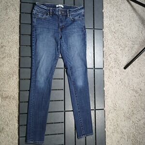Abercrombie & Fitch Jeans Women 27x31 4R Skinny Medium‎ Wash Blue Stretch JC116